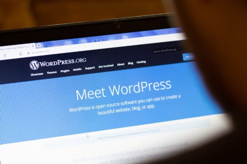 Build a website for free at WordPress.org